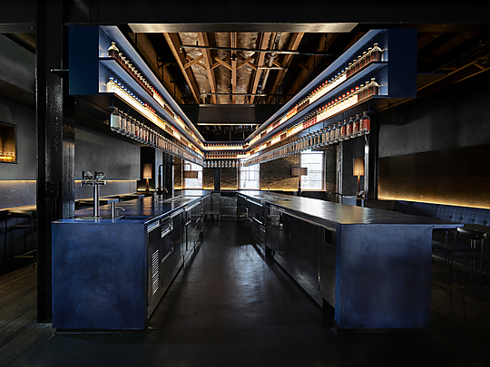 Interior photograph of Four Pillars Laboratory - Eileen's Bar by Anson Smart
