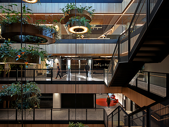 Interior photograph of Publicis Groupe at Workshop by Anson Smart