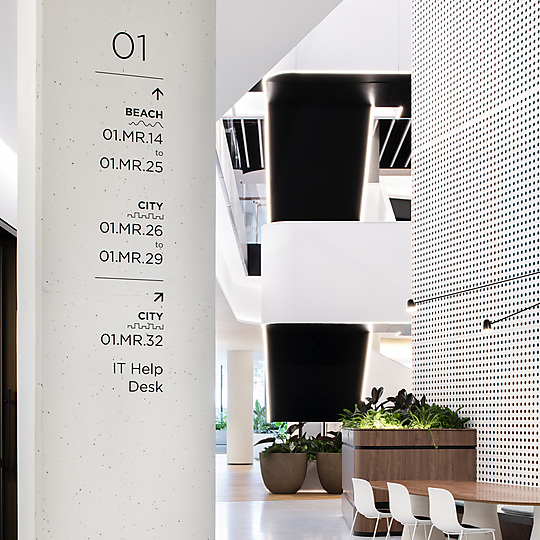 Interior photograph of Agile Workplace by Nicole England