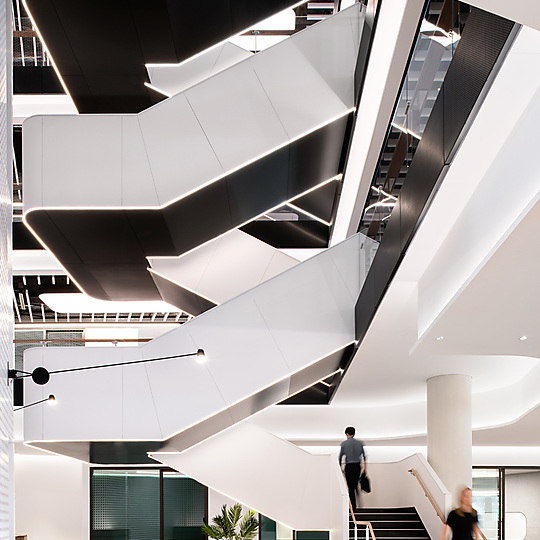 Interior photograph of Agile Workplace by Nicole England