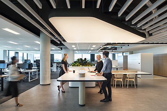 Interior photograph of Agile Workplace by Nicole England