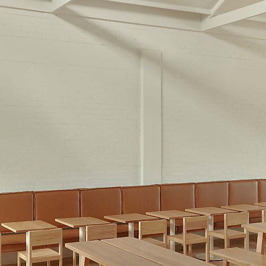 Interior photograph of Prior by Tom Ross