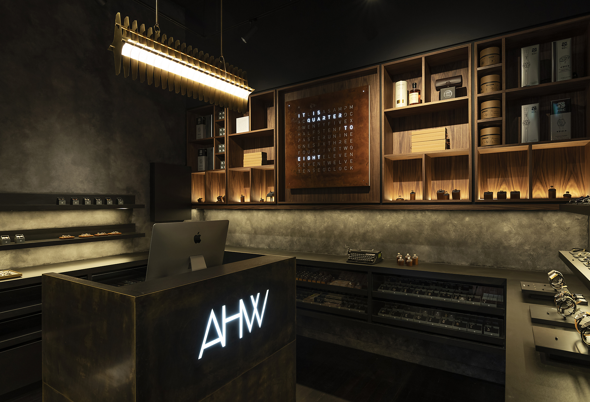 Interior photograph of AHW Studio by Michael Wee