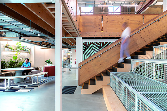 Interior photograph of SLR Consulting Sydney by Jordan Schumacher