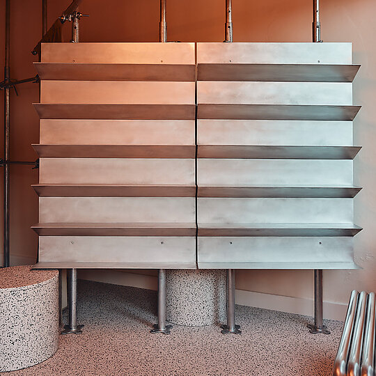 Interior photograph of Finesse by Peter Bennetts