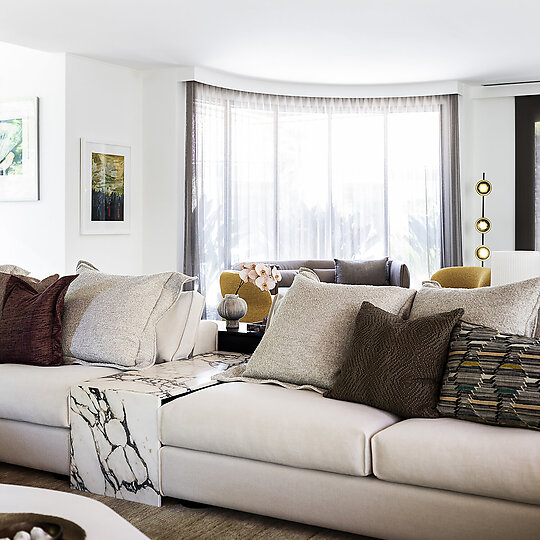 Interior photograph of Red Hill Residence by Tom Ferguson
