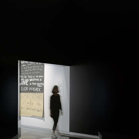Interior photograph of Light & Darkness by Hamish McIntosh