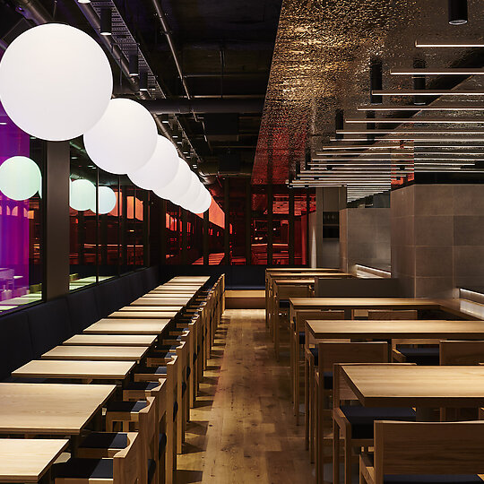 Interior photograph of Yakimono by Tim O'Connor