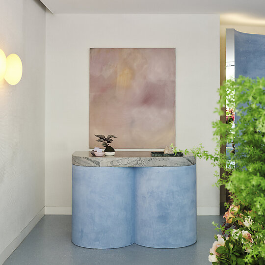 Interior photograph of POHO by DAVE WHEELER