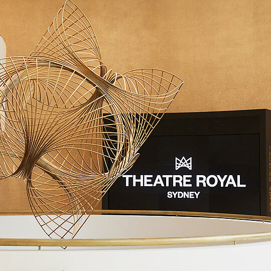 Interior photograph of Theatre Royal Sydney by Pierre Toussaint
