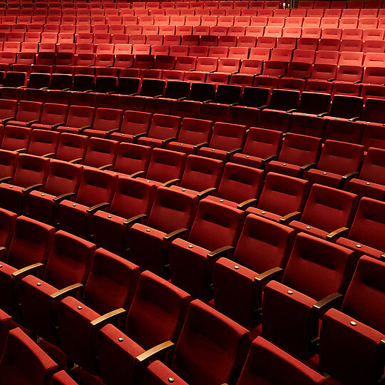 Interior photograph of Theatre Royal Sydney by Pierre Toussaint