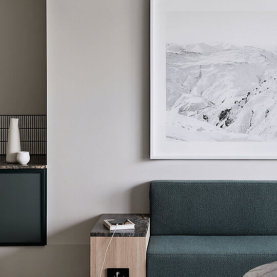 Interior photograph of Relinque Urban Retreat by Lillie Thompson