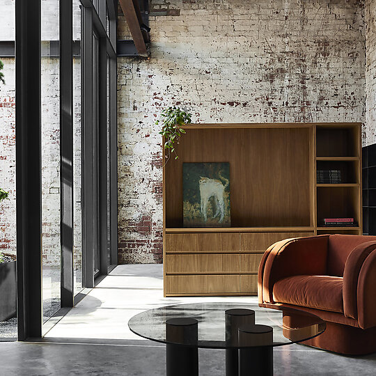 Interior photograph of Stable & Cart House by Sharyn Cairns