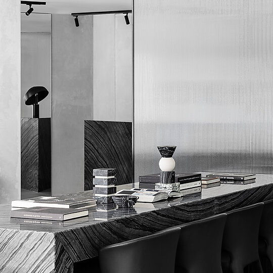 Interior photograph of COLE HAIR by Timothy Kaye