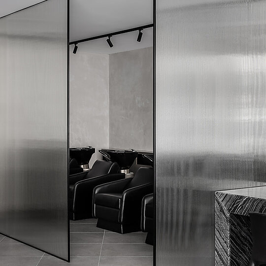 Interior photograph of COLE HAIR by Timothy Kaye